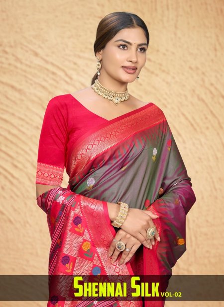 Shennai Silk 2 By Bunawat Silk Sareee Collections